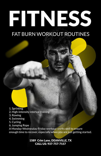 Gym Facility Flyer Maker