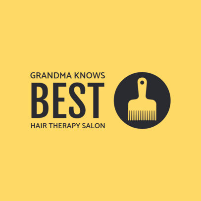 Hair Therapy Logo Maker