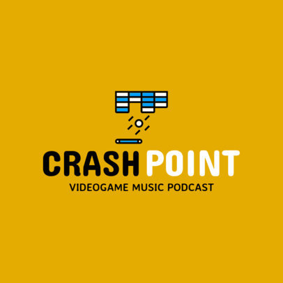 Logo Maker for a Twitch Music Stream Channel