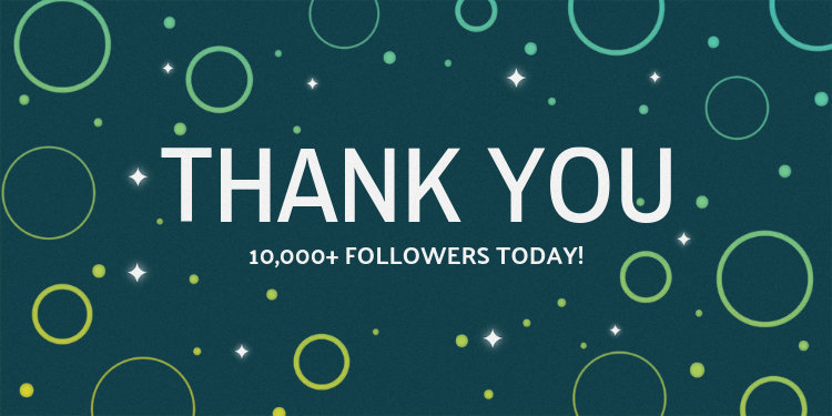 Placeit - Followers Milestone Celebration Twitter Post Template