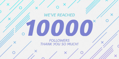 Twitter Post Maker for a Followers Milestone Post 625e