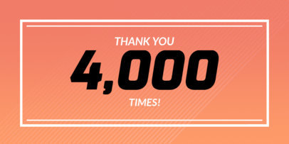  Twitter Post Maker for a Thank You Followers Post 619a