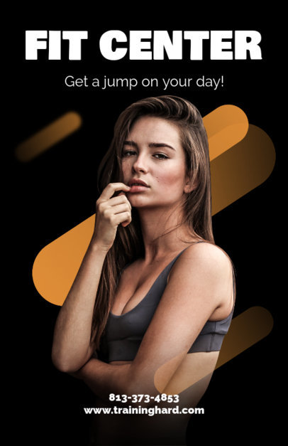 Flyer Template for a Fit Center
