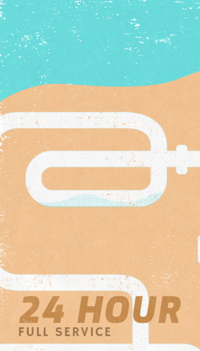 Full Service Plumber Vertical Business Card Template 670b