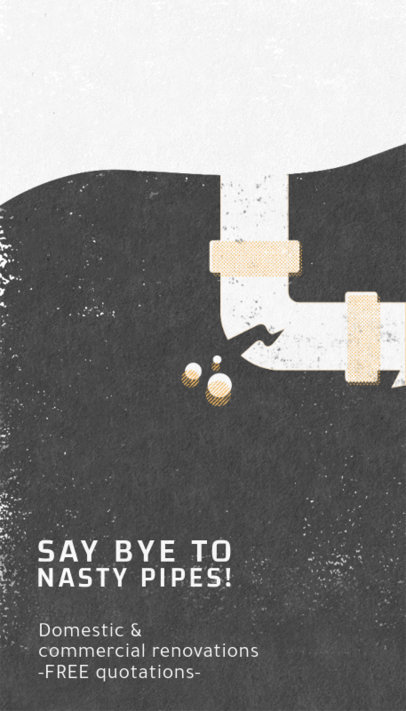 Domestic Renovation Business Card Design Template