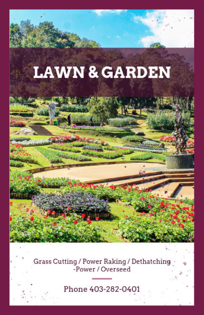 Garden Care Flyer Maker 697d