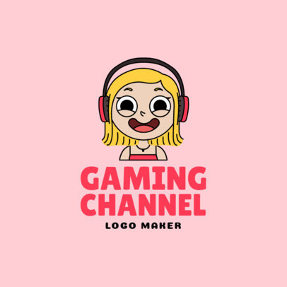 Cartoonish Avatar Logo Maker for a Twitch Channel