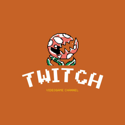 Logo Design Template for Twitch Channel 