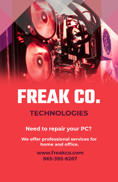 Technology Repair Online Flyer Maker