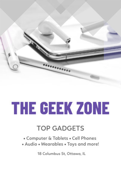 Technology Online Flyer Maker