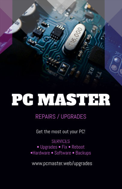 Tech Repair Online Flyer Maker 