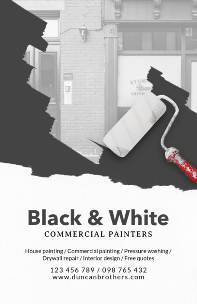 Commercial Painters Flyer Design Template 