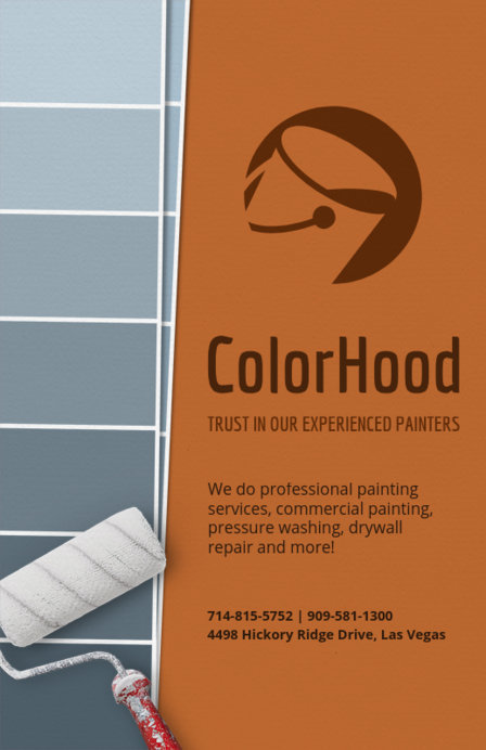 Painter Flyer Template