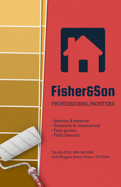 Professional Painters Flyer Template