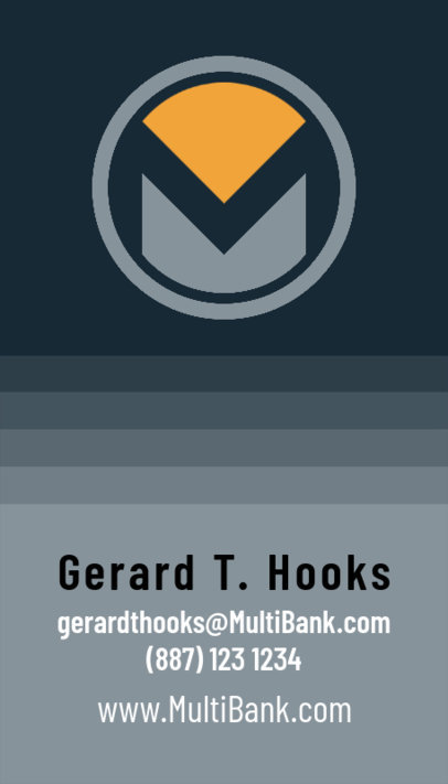 Business Card Maker for Finance Professionals