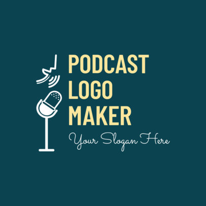 Logo Generator for a Singers Podcast