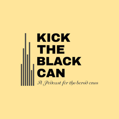 Logo Template for a Podcast Channel