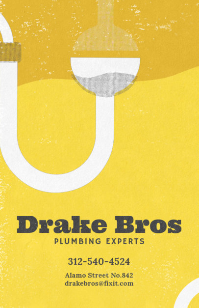 Plumbing Expert Flyer Design Maker 710d
