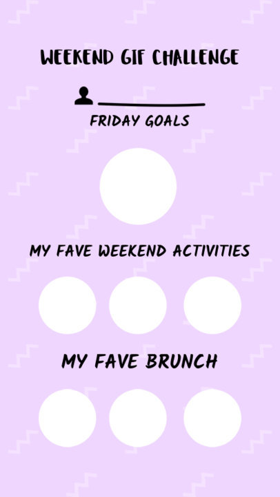 Instagram Story Template for Instagram Challenges