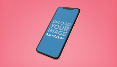 Render Mockup of a Coral iPhone 11