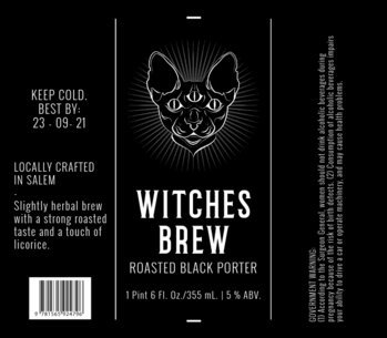 Beer Label Maker with Dark Graphics