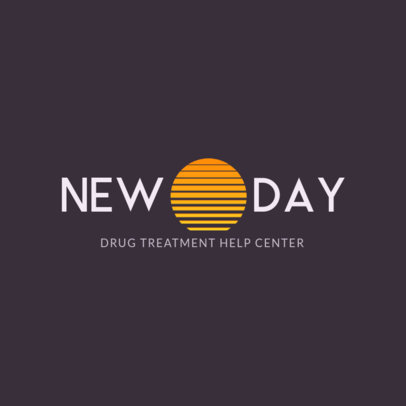 Simple Rehab Center Logo Maker 