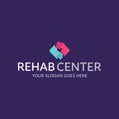Rehab Center Logo Template