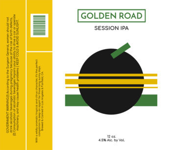 Session IPA Beer Label Template 767e