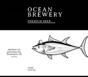 Premium Beer Label Design Maker 763d