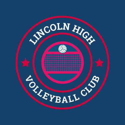 Sports Logo Maker for Volleyball Teams