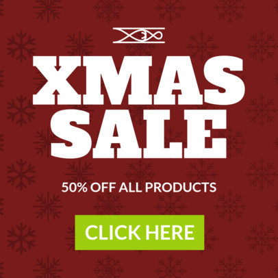 Christmas Banner Maker for an Xmas Sale
