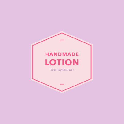 Online Logo Maker for a Handmade Lotion Brand
