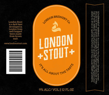 Classic Stout Beer Label Maker 766e