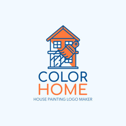 Home Painting Expert Logo Maker