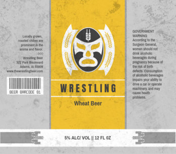 Wrestling Themed Beer Label Maker 765d