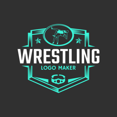 Wrestling Logo Template