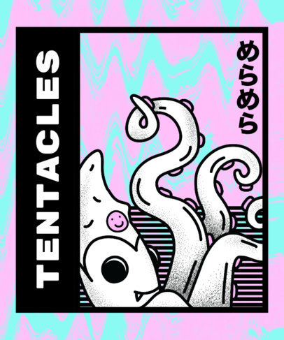 Octopus T-Shirt Design Maker