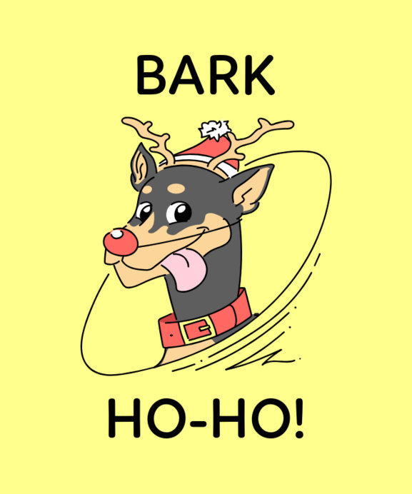 Xmas T-Shirt Design Generator with Festive Dog Graphics 