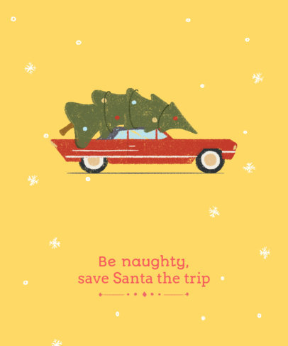 Xmas Tee Design Maker with Christmas Tree Graphics