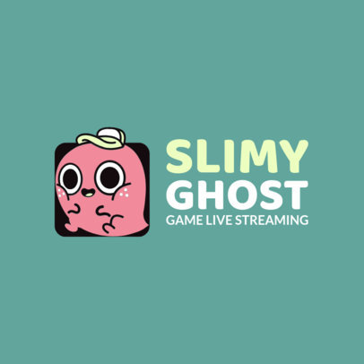 Logo Maker for a Twitch Channel with a Funny Clipart