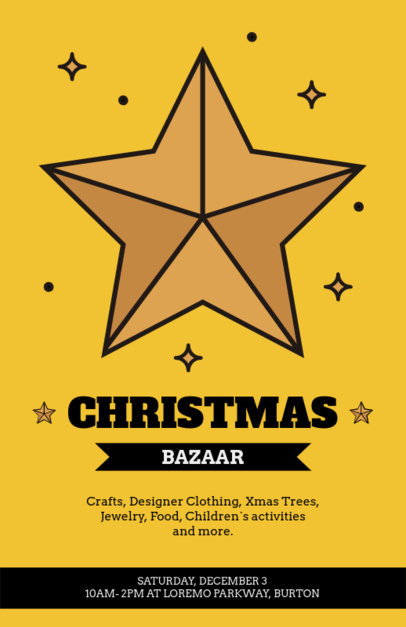 Christmas Bazaar Flyer Maker 