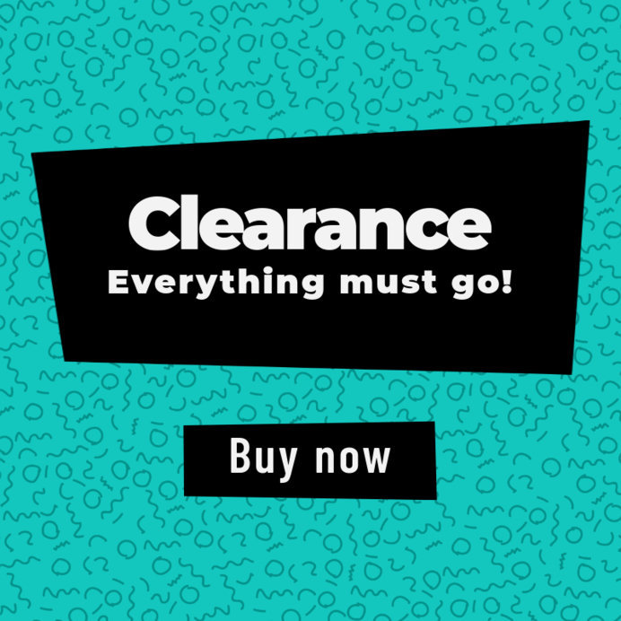 Banner Maker for Store Clearance Sales