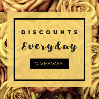 Daily Discount Online Banner Maker 