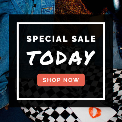 Special Sales Ad Banner Template
