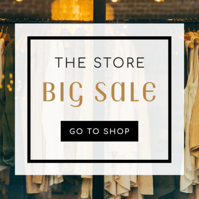 Shopping Sale Banner Maker