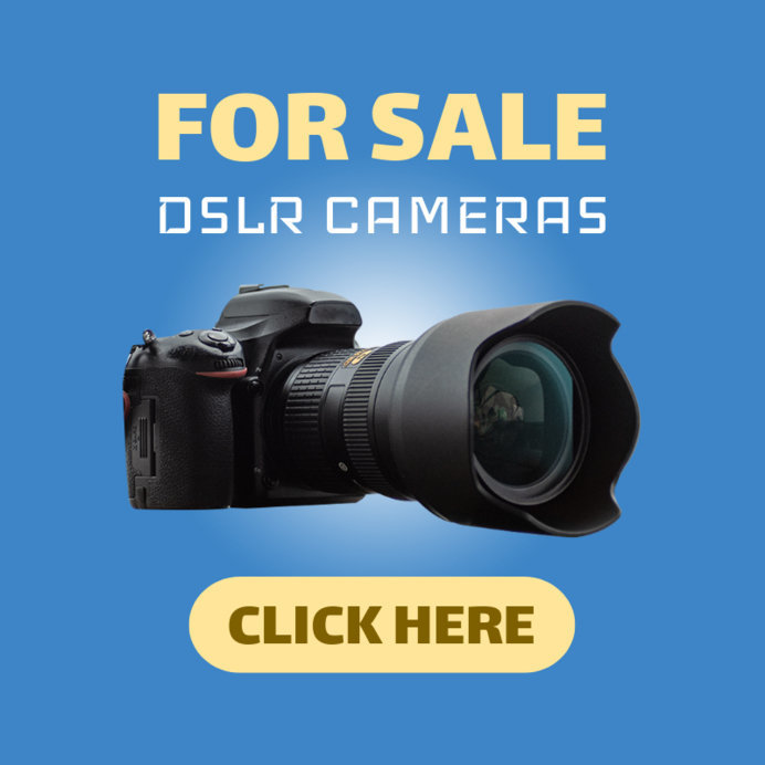 Placeit - Ad Banner Maker for Professional Camera Sale
