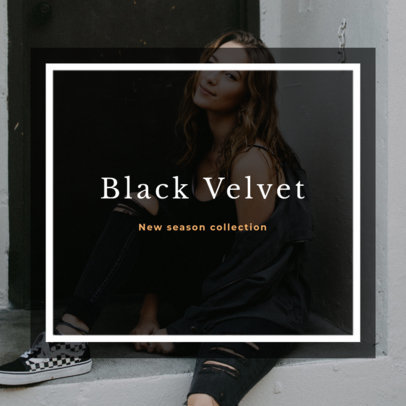 Clothing Store Social Media Image Maker 368c 