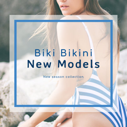 Bikini Store Social Media Image Maker 368d 
