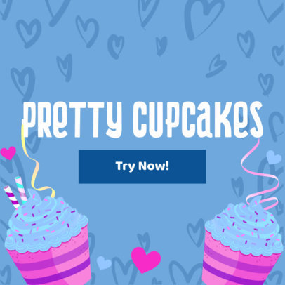 Banner Maker for Cupcake Stores