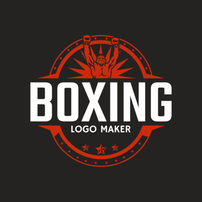 Boxing Logo Maker for a Boxing Gym